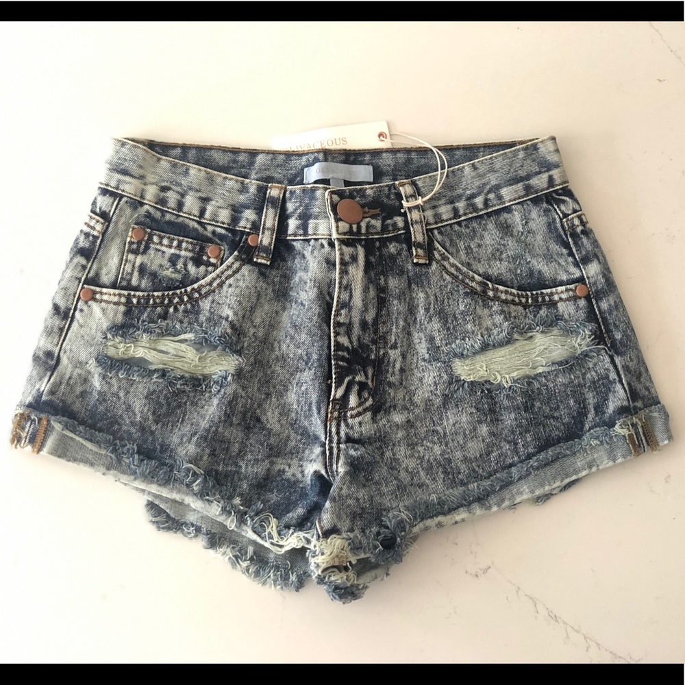 Brand new. Vici Jean shorts. Small.